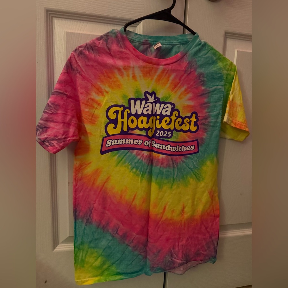 Vibrant Tie-Dye Short Sleeve Tee